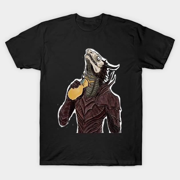 Dark Soul's Dragon T-Shirt by leonskennedy64